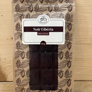 Tablette au chocolat noir 84% – Libéria