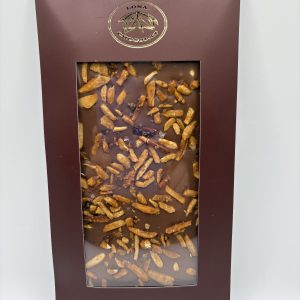 Tablette noir 64% amande caramélisée fleur de sel