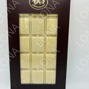 Tablette chocolat blanc au sucre de canne